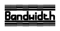 Bandwidth font
