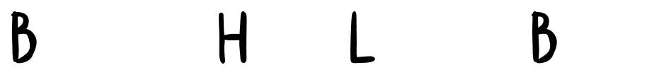 BasultoHandLetter-Bold font