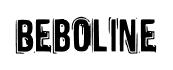 Beboline font