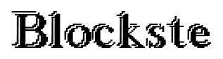 Blockste font