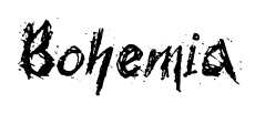 Bohemia font