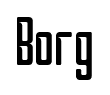 Borg font