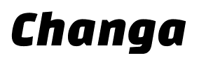 Changa font