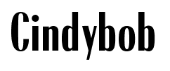 Cindybob font