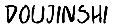 Doujinshi font