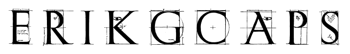 ErikGCaps font