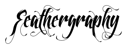 Feathergraphy font