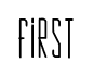 First font