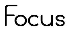 Focus font