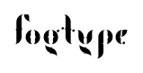 Fogtype font