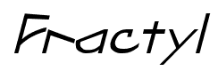 Fractyl font