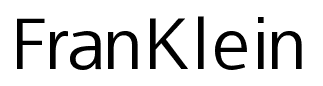 FranKlein font