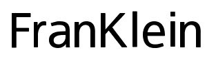 FranKlein font