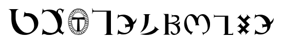 GD_Enochian font