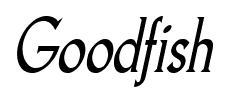 Goodfish font