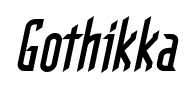 Gothikka font