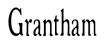 Grantham font