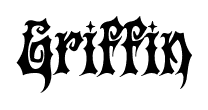 Griffin font