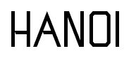 Hanoi font