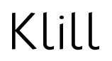Klill font