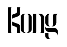 Kong font