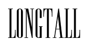 Longtall font