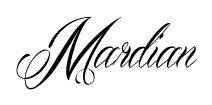 Mardian font