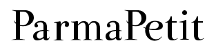 ParmaPetit font