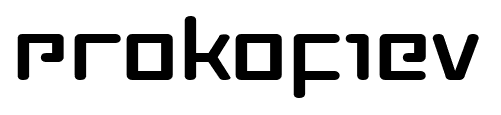 Prokofiev font