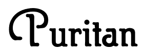 Puritan font