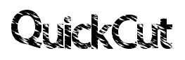 QuickCut font