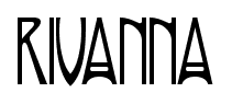 Rivanna font