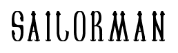SAILORMAN font