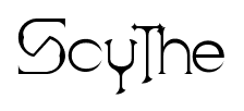 Scythe font
