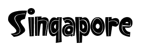 Singapore font