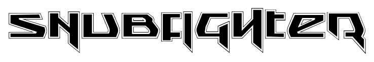 Snubfighter font