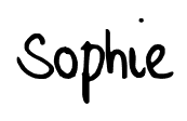 Sophie font