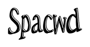 Spacwd font