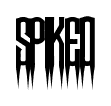 Spiked font