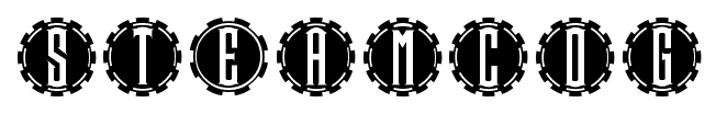 Steamcog font