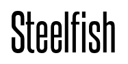 Steelfish font