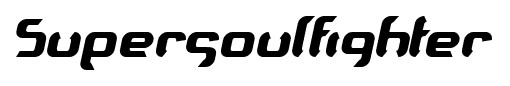 Supersoulfighter font