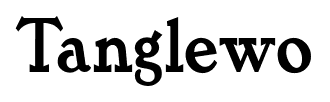 Tanglewo font