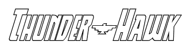 Thunder-Hawk font