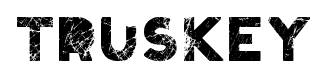 Truskey font