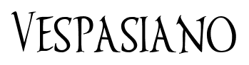 Vespasiano font