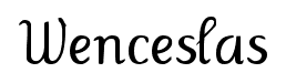 Wenceslas font