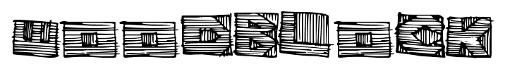 Woodblock Cutter font