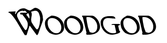 Woodgod font