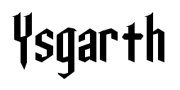 Ysgarth font